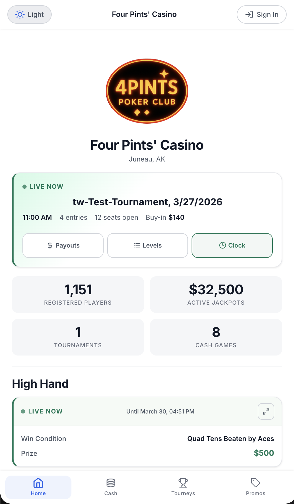 CardOpz branded player app